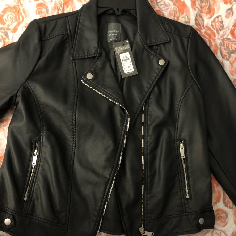 Primark leather jacket